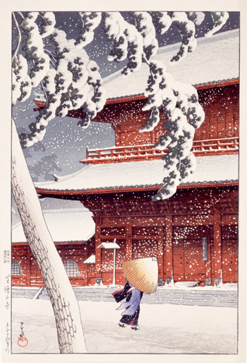 Zojoji Temple in Shiba, from Twenty Views of Tokyo
