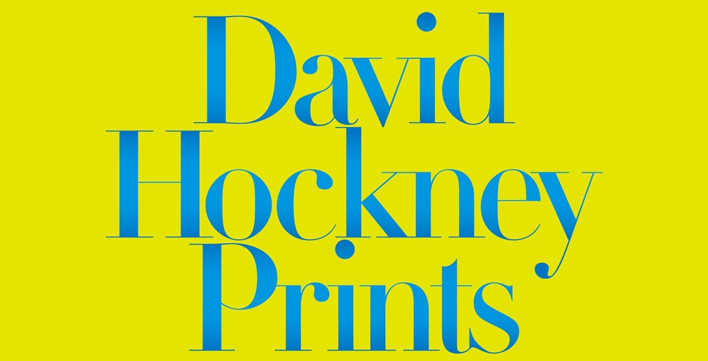 デイヴィッド・ホックニー版画展